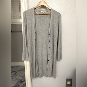 Uniqlo Knit Ribbed Long-Sleeve Cardigan